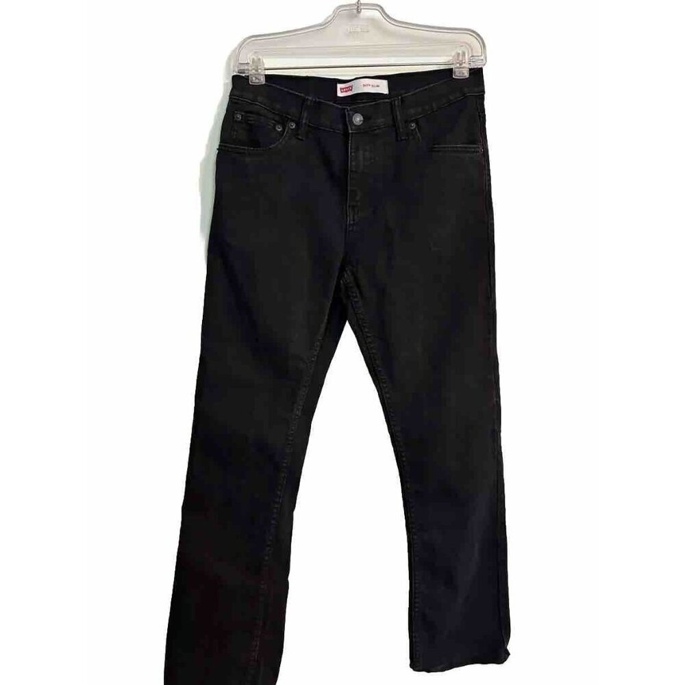 Levi's 511 Jeans Size Youth 18 Reg 29‎ X 29 Black